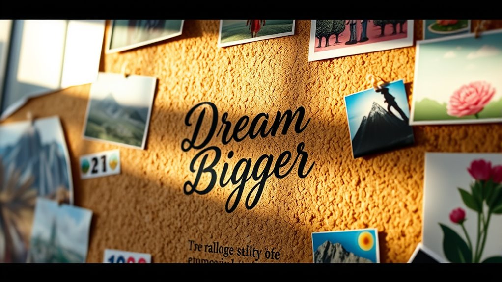 dream big visualize success