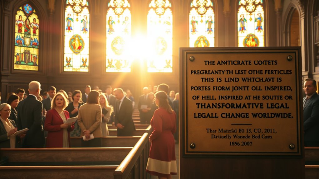 words ignite legal reform