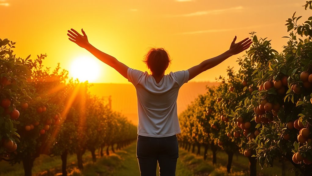 cultivate gratitude and visualization