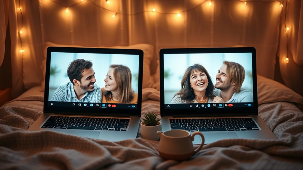 maintaining long distance romantic connection