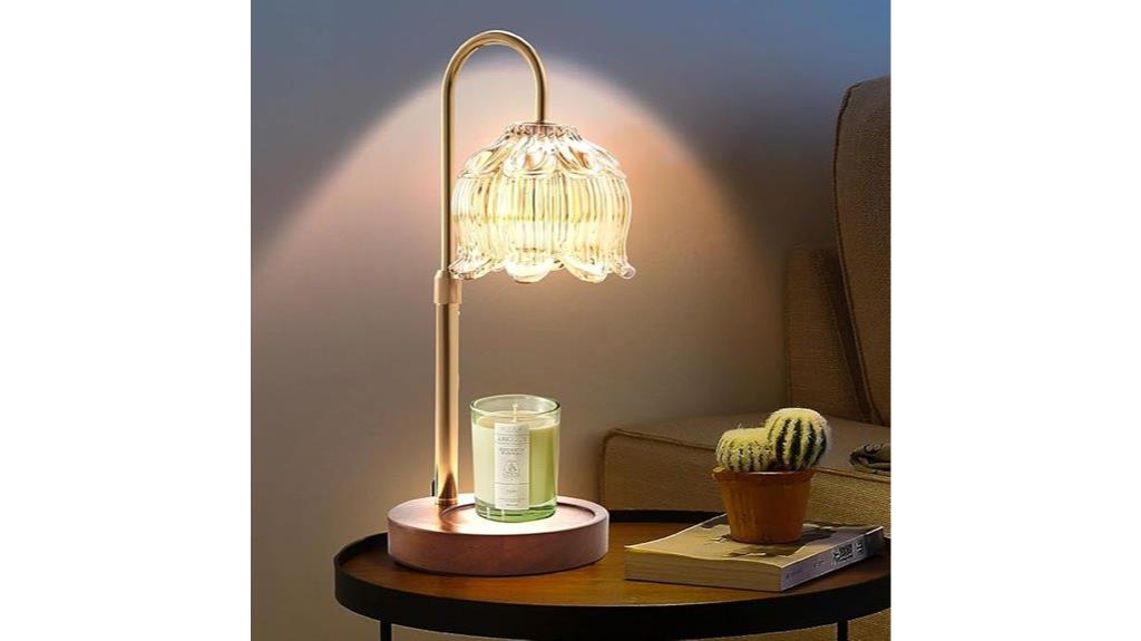 adjustable candle warmer lamp