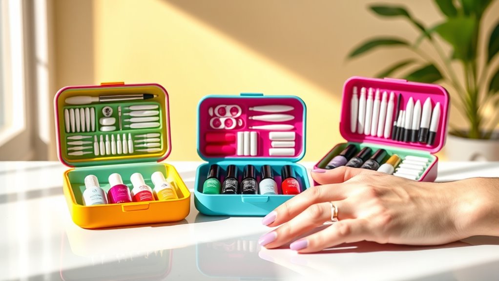 beginner friendly gel nail kits
