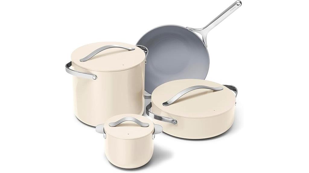 caraway 3 piece cookware set