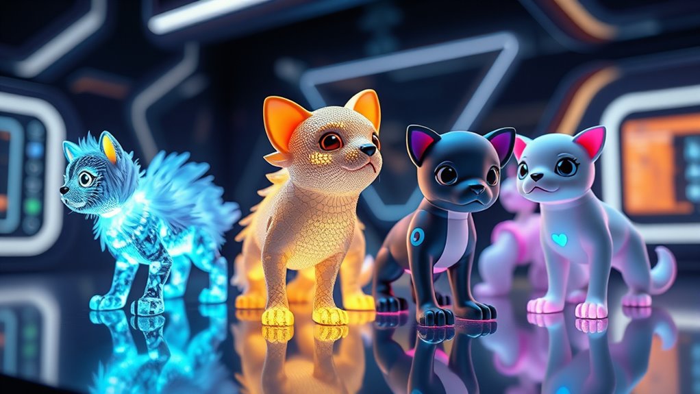 choosing suitable digital pets