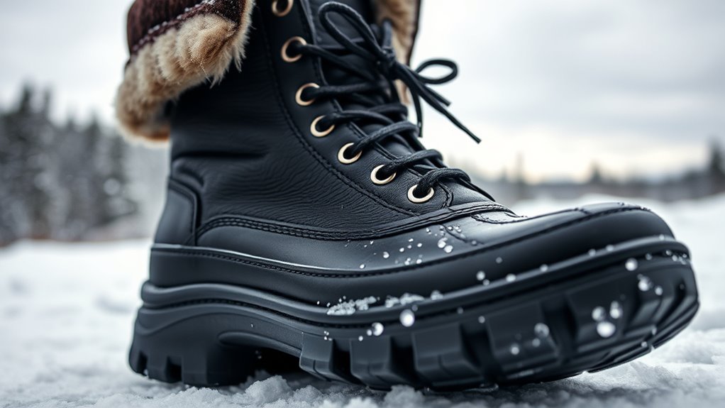 choosing waterproof winter footwear