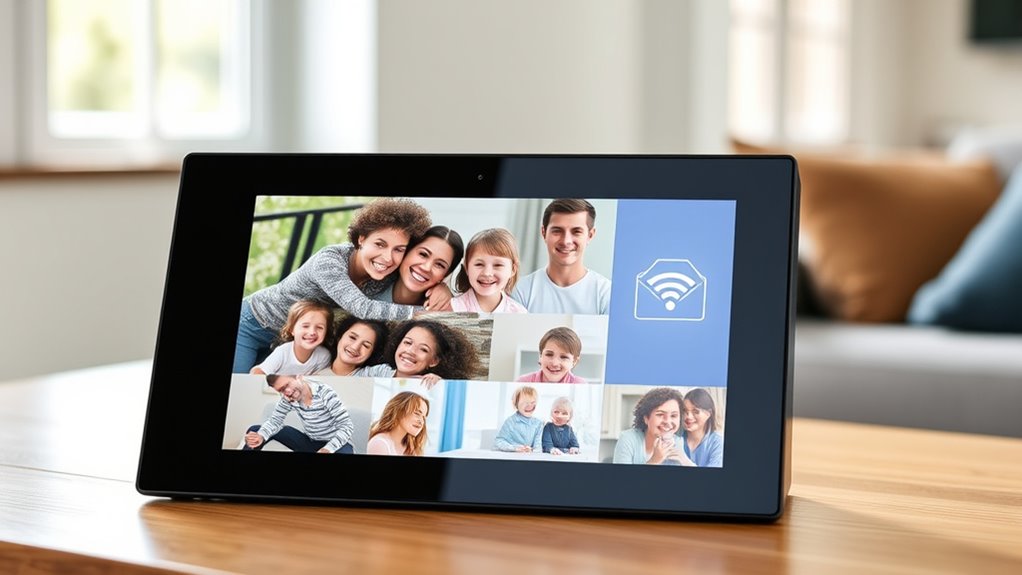 email photo sharing features