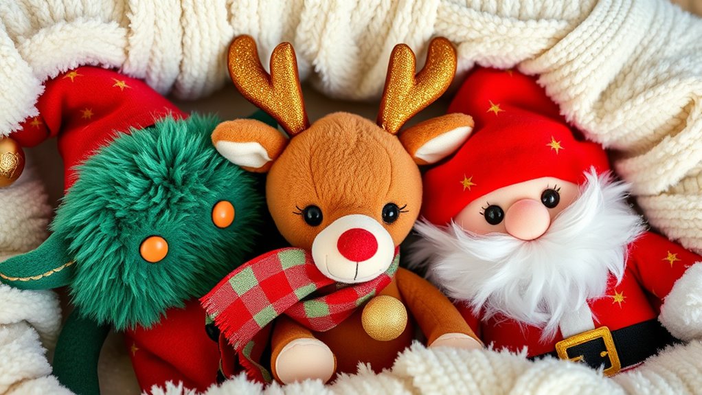 festive cuddly jellycat gifts
