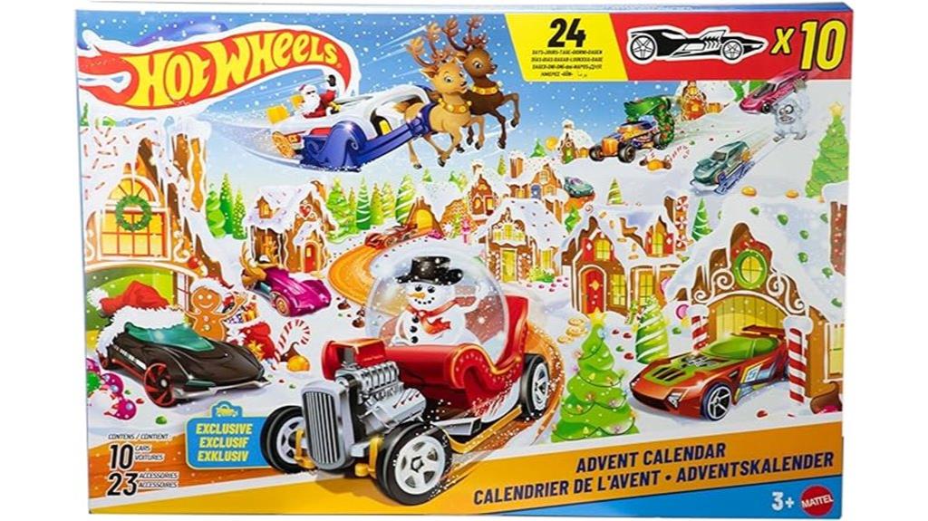 hot wheels christmas countdown