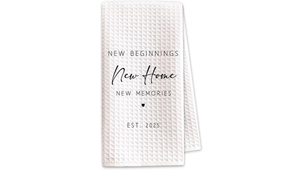 housewarming kitchen towel