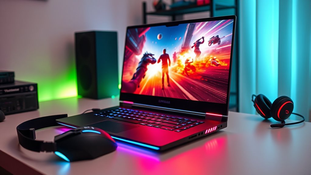 key gaming laptop features