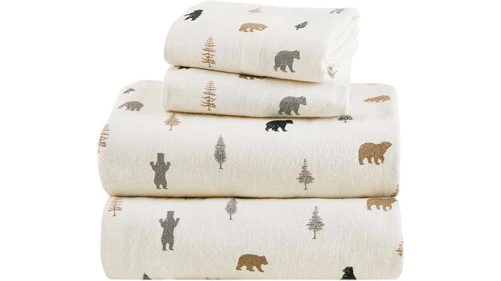 king size flannel sheets