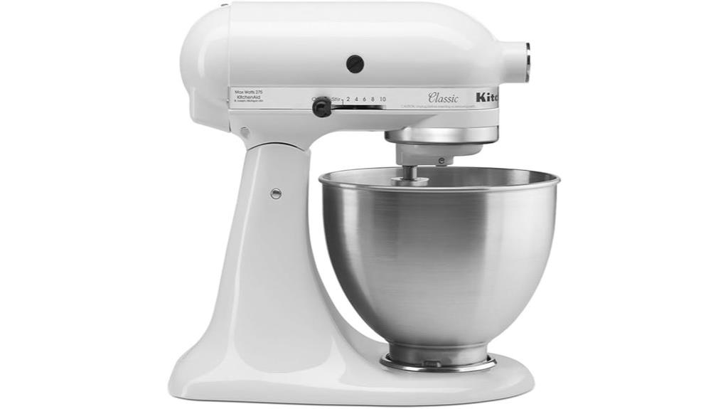 kitchenaid classic mixer white