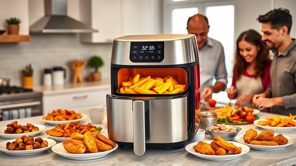 large family air fryer considerations