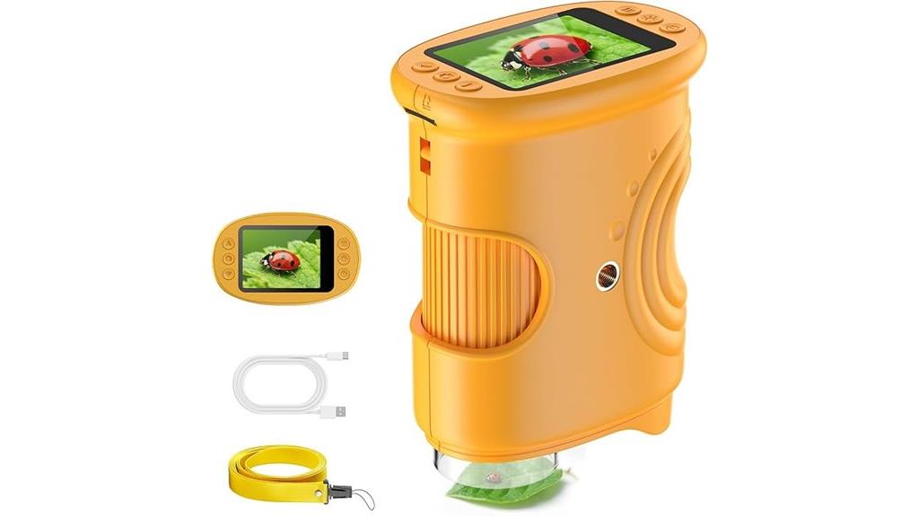 portable digital microscope for children