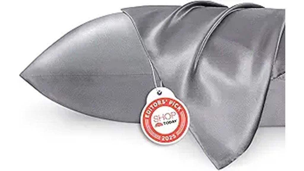 satin pillowcase set pack