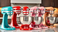 top kitchenaid mixer colors