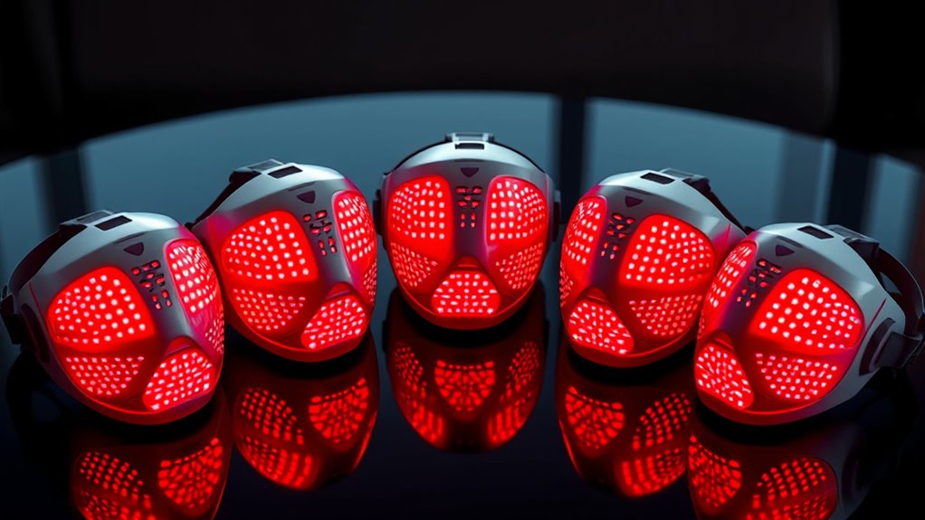 top red light masks 2025