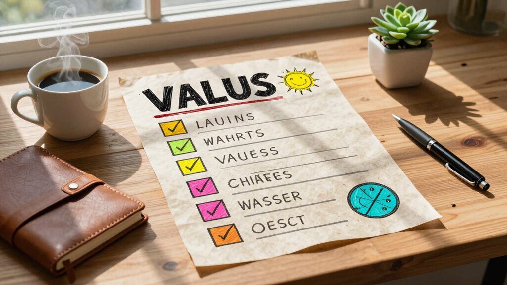 align actions with values