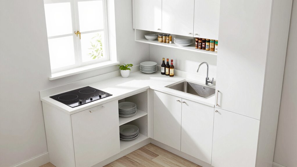 avoid clutter and dark colors