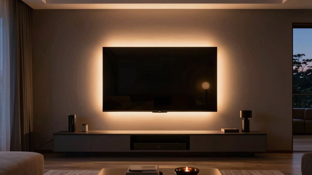 avoid glare and mismatched lighting