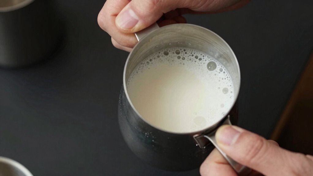 avoid overheating milk