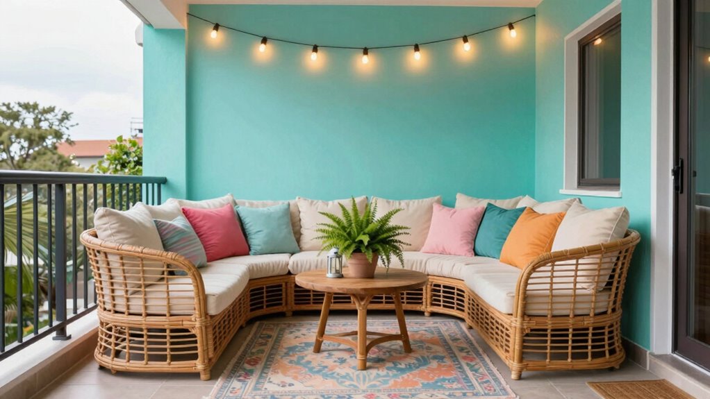 bright airy reflective decor