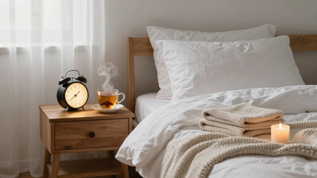 calm preparing bedtime ritual