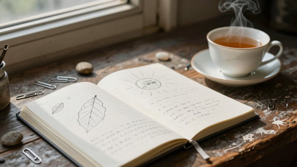 capture subtle mindful insights