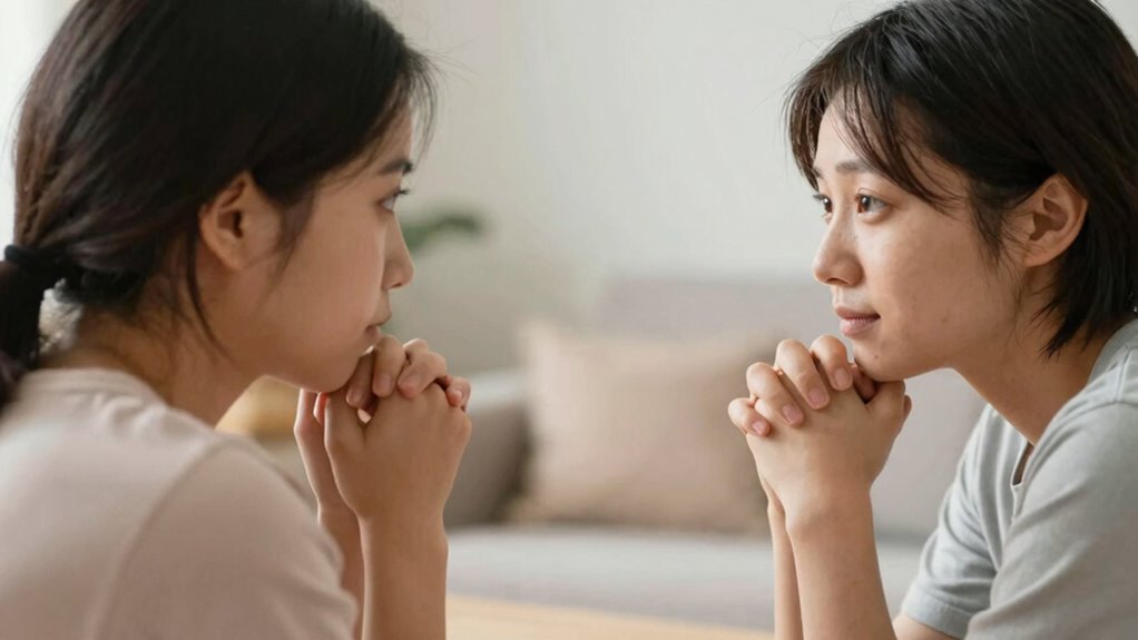 center feelings in apology