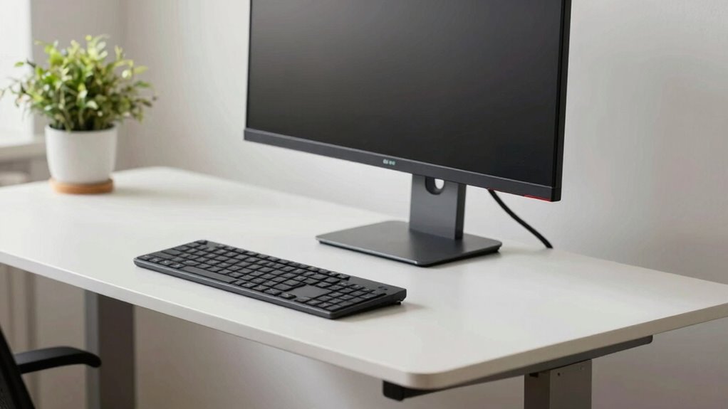 check desk height and posture