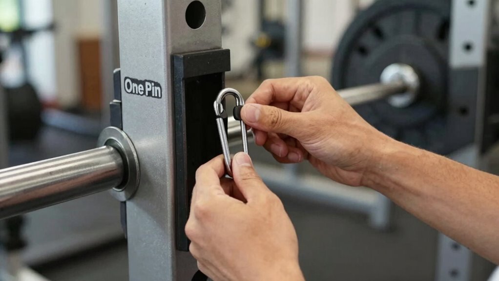 check safety pins securely