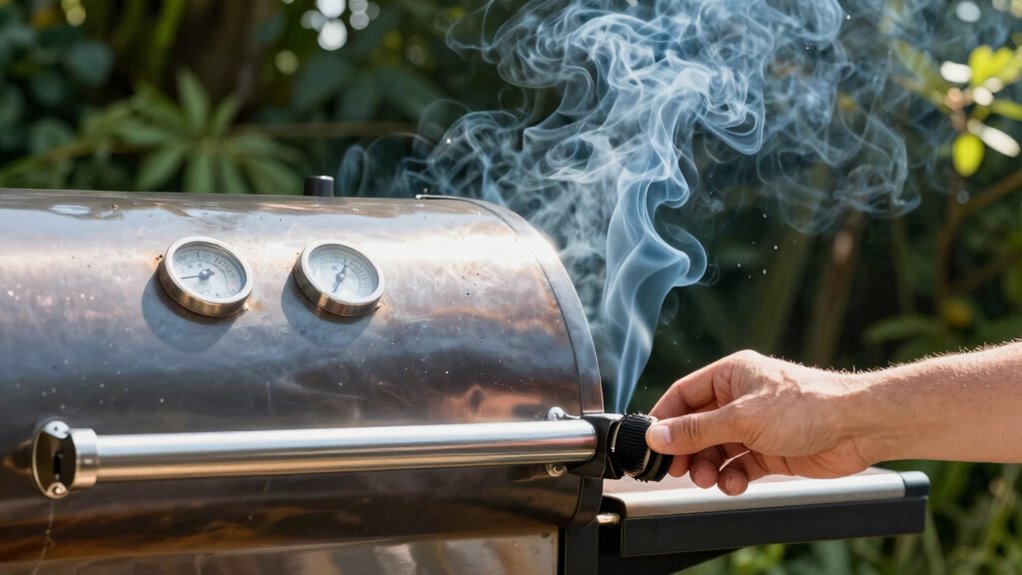 check smoke temperature airflow