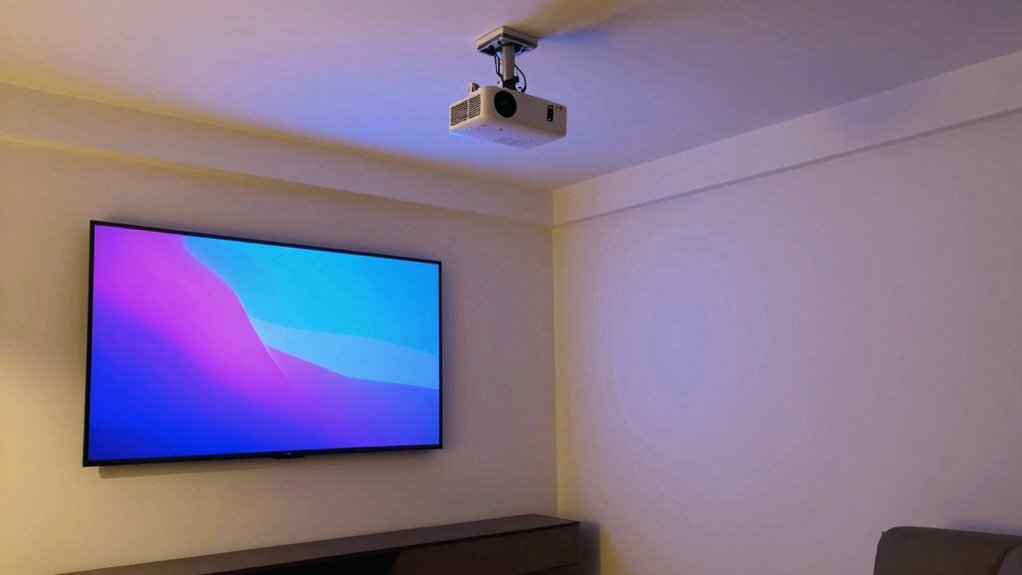 choosing between projector or tv