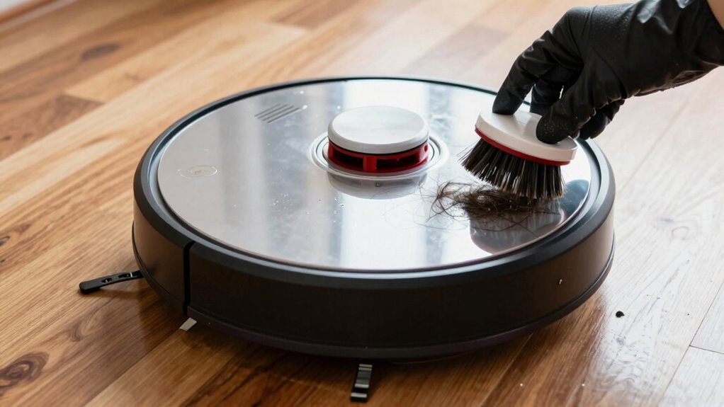 clean brushes for optimal performance