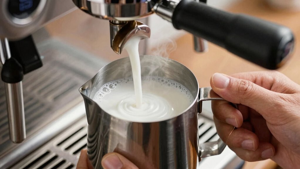 clean cold precise frothing