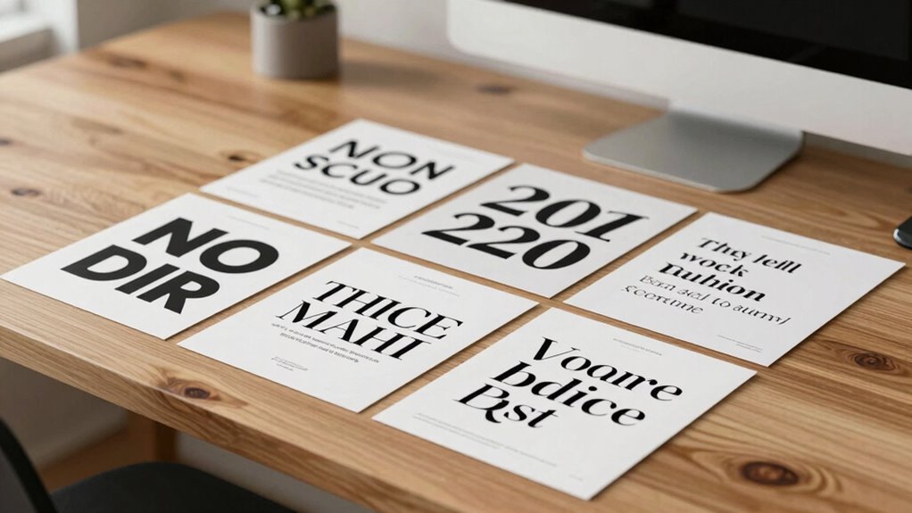 clear readable quote fonts