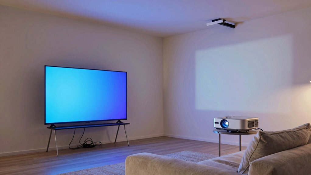 complex projector installation procedures