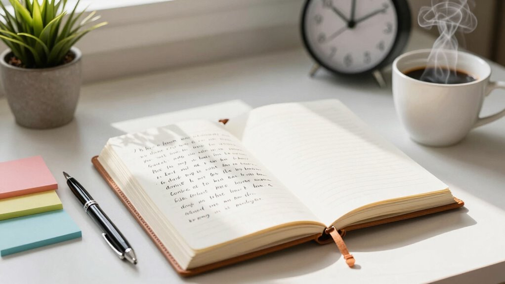 consistent quote journaling practice