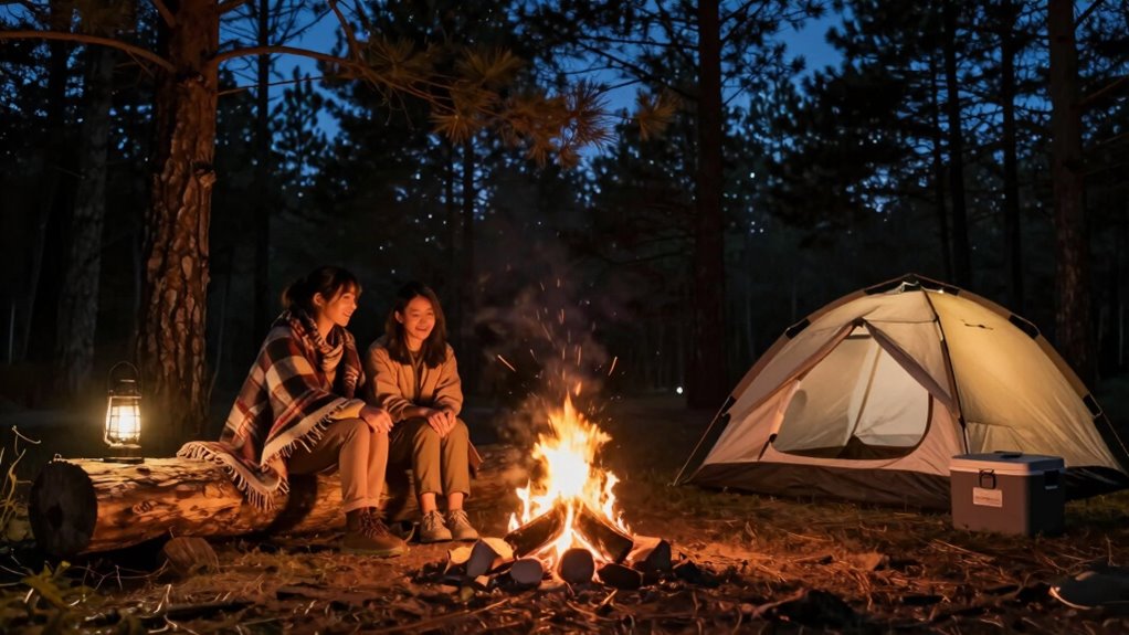couples camping trip advice