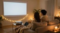 cozy couples movie night