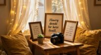 create a calming focus space