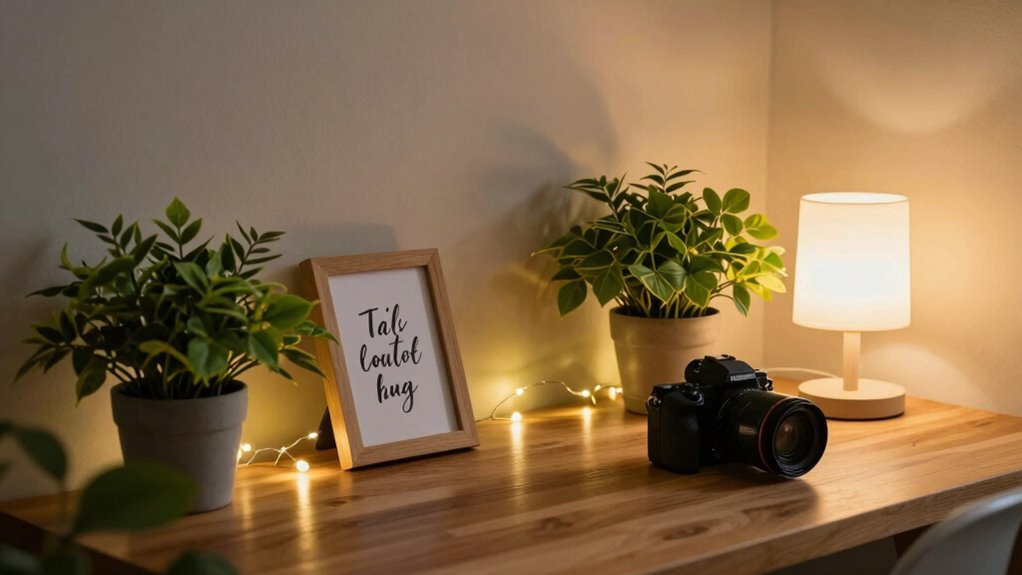 create calm focus space