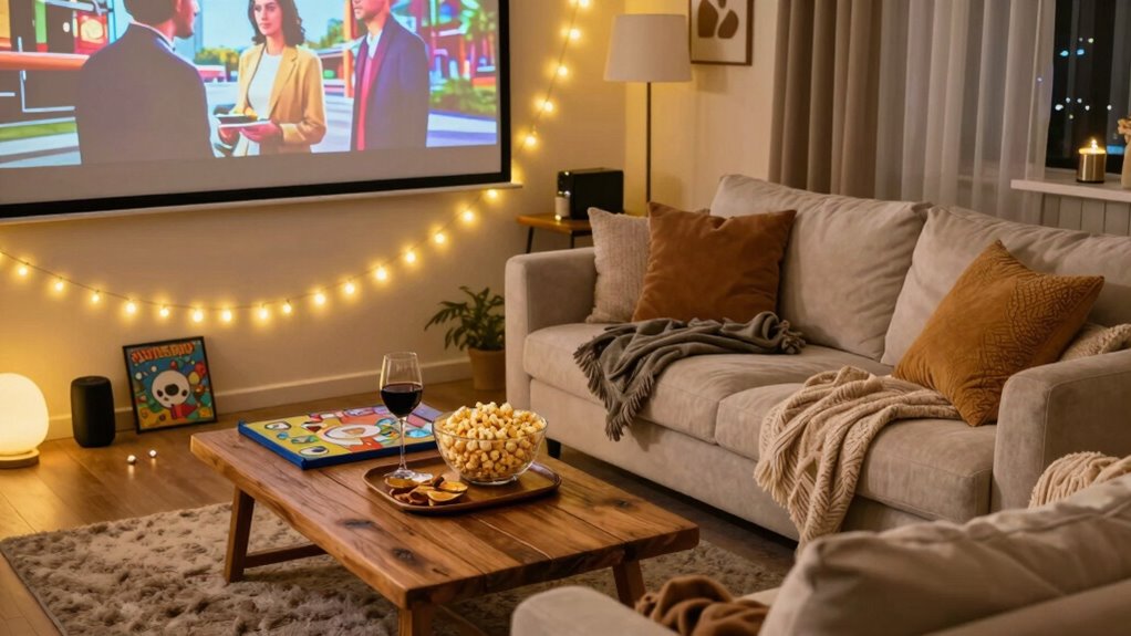 creative interactive movie night