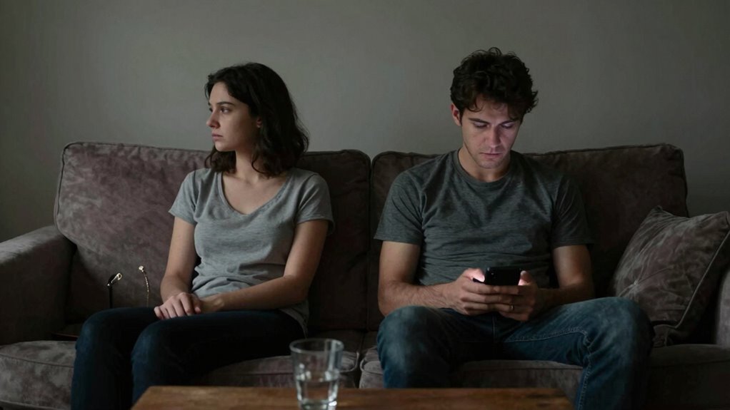 decreased intimacy and emotional disengagement