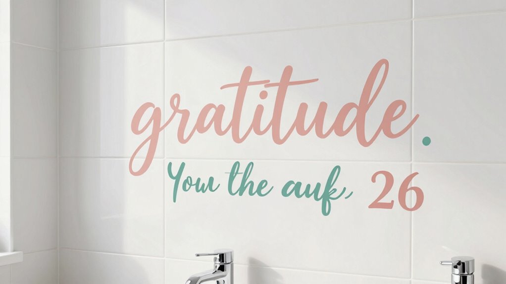 durable stylish bathroom decals