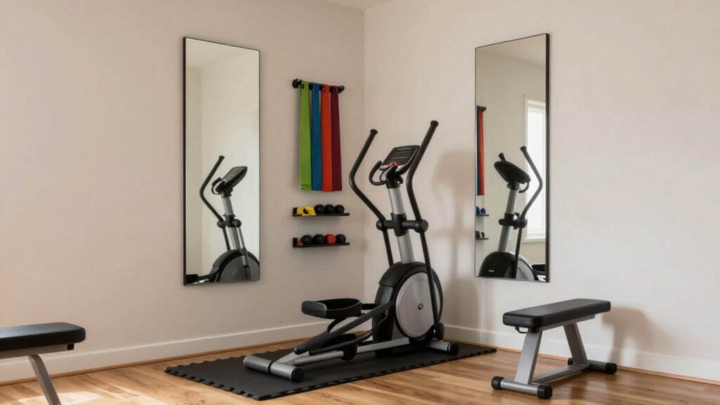 efficient small gym layout