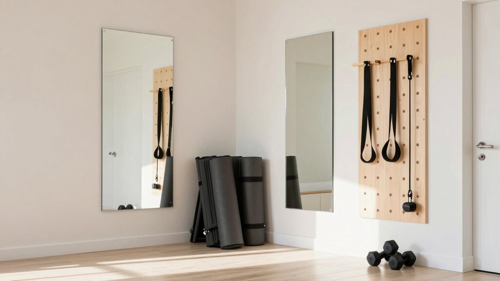 efficient small space gym