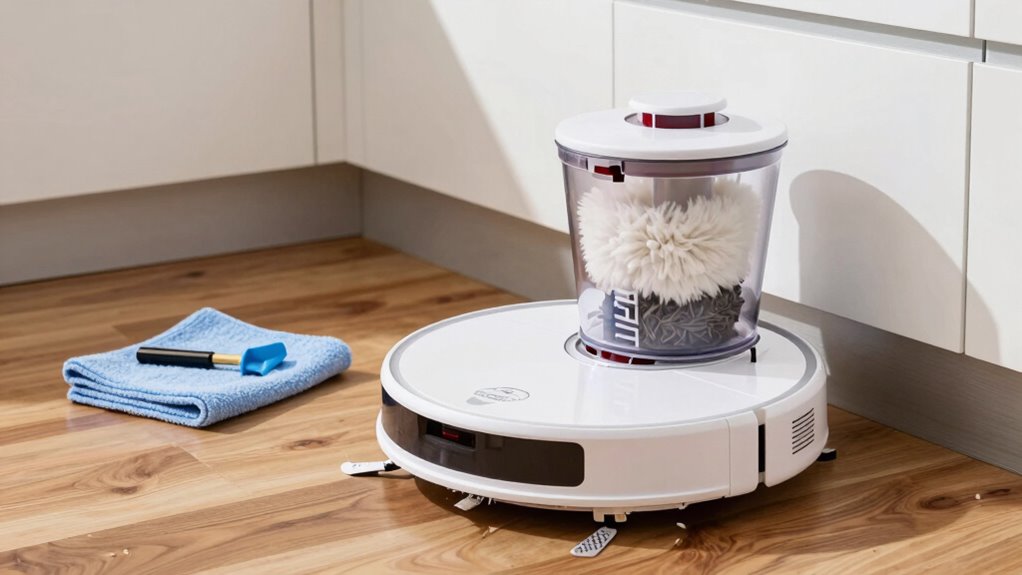 eliminate vacuum odor buildup