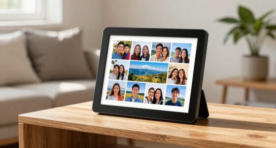 enhance mood with digital frames