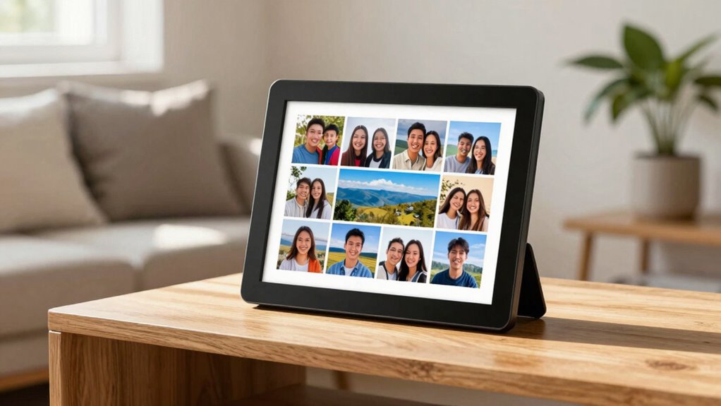 enhance mood with digital frames